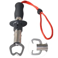 Edelstahlschloss Angeln Lure Tackle Fisch Lip Gripper