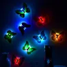 Colorful Artificial Butterfly LED Night Light Lamp Wall StickerWall lights
