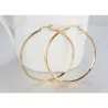 Gold & Silver Round Hoops Earrings 2 PairEarrings