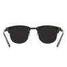 Klassische Halbmetall polarisierte Sonnenbrille Unisex