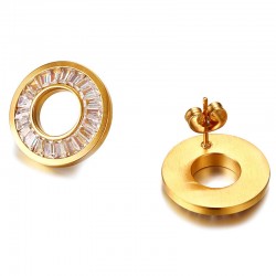 Rhinestone Gold Jewellery SetJewellery Sets