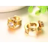 Gold Ohrringe mit Zirkonia