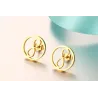 Round Pearl & Gold Schmuck Set