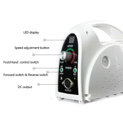 Professional Studio 65W 35000RPM Electric Nail Drill Machine KitNails