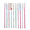Flowery Design Color Gel Pens 10pcsPens & Pencils