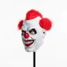 Angry clown full face latex mask - Halloween - party - carnaval