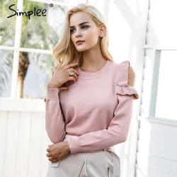 Elegantes Angebot gestrickter Pullover