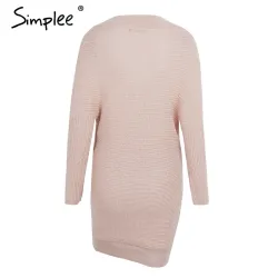 Sexy Cross Strickpullover