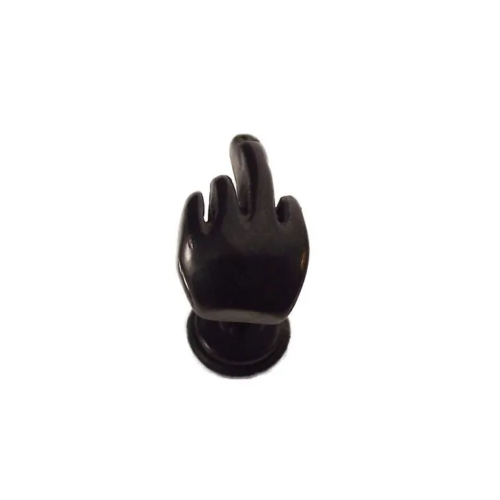 Mittelfinger Ohrring - Edelstahl