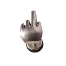 Mittelfinger Ohrring - Edelstahl
