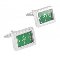 Football field - table-football cufflinksCufflinks