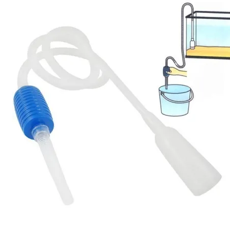 Aquarium - Fischtank Wasserreiniger - Saugrohr - Filter - Pumpe 140cm