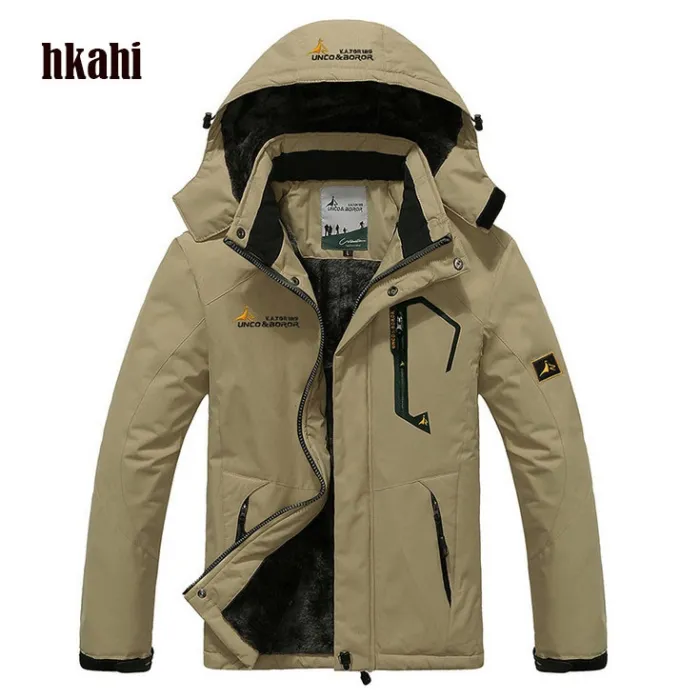 Water Resistant Windproof Thick Hooded Winter JacketJackets