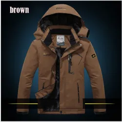 Water Resistant Windproof Thick Hooded Winter JacketJackets