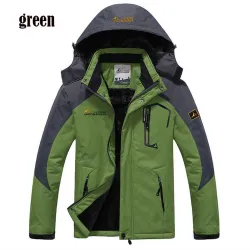 Water Resistant Windproof Thick Hooded Winter JacketJackets