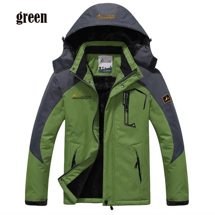 Water Resistant Windproof Thick Hooded Winter JacketJackets