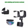 iPhone Samsung GPS Smartphone Car Rear View Mirror 360 Degree Phone HolderAccessories