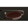 Steampunk Vintage Runde Doppellinsen Sonnenbrille Unisex