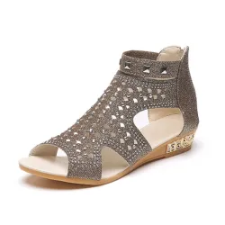 Mode Rivet Gladiator Sandalen
