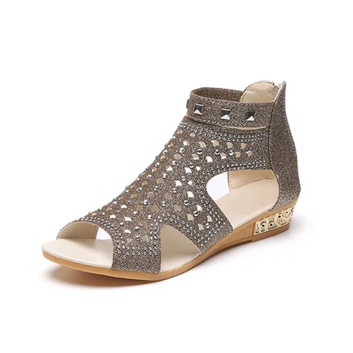 Mode Rivet Gladiator Sandalen