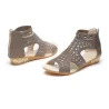 Mode Rivet Gladiator Sandalen