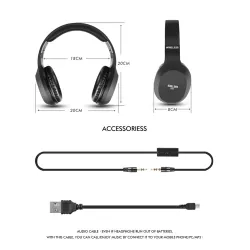 Salar S11 Wireless Headset faltbare Bluetooth Kopfhörer mit Mikrofon
