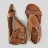 Leder Gladiator Damen Sandalen