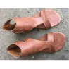 Leder Gladiator Damen Sandalen