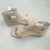 Leder Gladiator Damen Sandalen