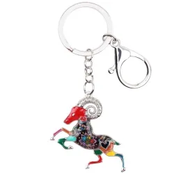 Widder Zodiac Sign Schlüsselanhänger Schlüsselanhänger