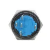 12V 5-polig 19mm Metall Druckknopf - momentaner Leistungsschalter mit LED - wasserdichter Schalter - Schwarz