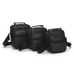Echtes Leder - Crossbody - Schultertasche