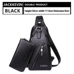 Herren Original Leder Crossbody Tasche