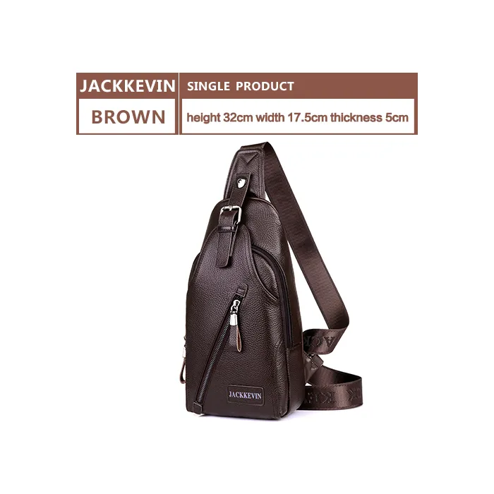 Herren Original Leder Crossbody Tasche
