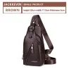 Herren Original Leder Crossbody Tasche