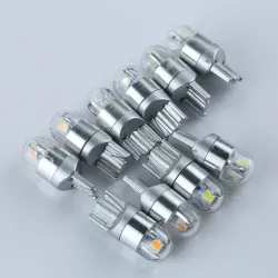 T10 W5W 3030 LED Bulb Car Signal Lamp 2 pcsT10