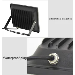 50W - 220V LED Flutlichtlampe IP 65 wasserdicht