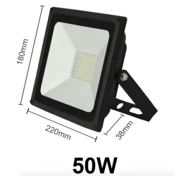 50W - 220V LED Flutlichtlampe IP 65 wasserdicht