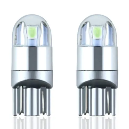T10 W5W 3030 LED Bulb Car Signal Lamp 2 pcsT10