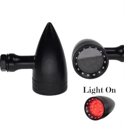 Vintage Motorrad LED-Drehsignalanzeige 10 mm