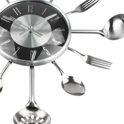 Metal cutlery wall clock 18 inchClocks
