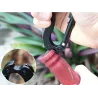 5 in 1 Multifunktionswerkzeug mit Messerschrauber Aluminium Kletter Karabinerhaken