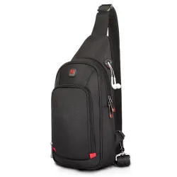 Wasserdichte Nylon Crossbody Schultertasche