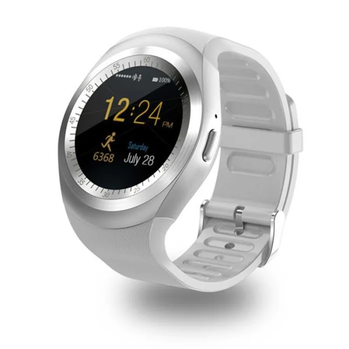 Bluetooth Y1 Smart-Uhr mit Handy Android kompatibel