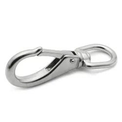 M4 multi-purpose swivel spring hook carabiner stainless steel 2 pcsOutdoor & Camping