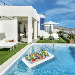 BBQ Pool aufblasbare schwimmende Tischschale