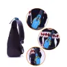 Wasserdichte Nylon Brust Schultertasche Rucksack unisex