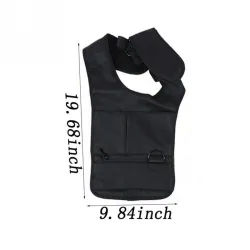 Nylon anti-theft hidden underarm shoulder bagBags