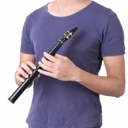 8 Löcher Mini Altsaxophon mit Mundstück Tune B