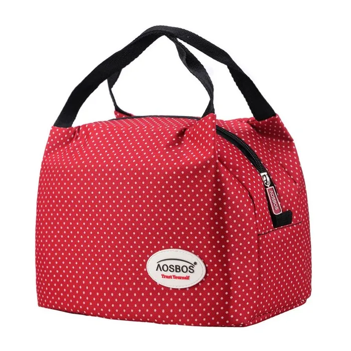 Portable thermal canvas lunch bagBags